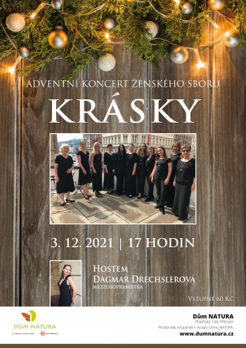 Adventní koncert ženského sboru Krásky už 3.12.!!!